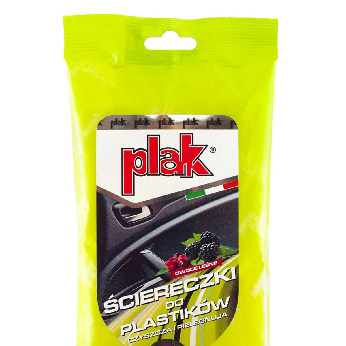 PLAK salon wipes (plastic), 24 pcs., forest berry scent