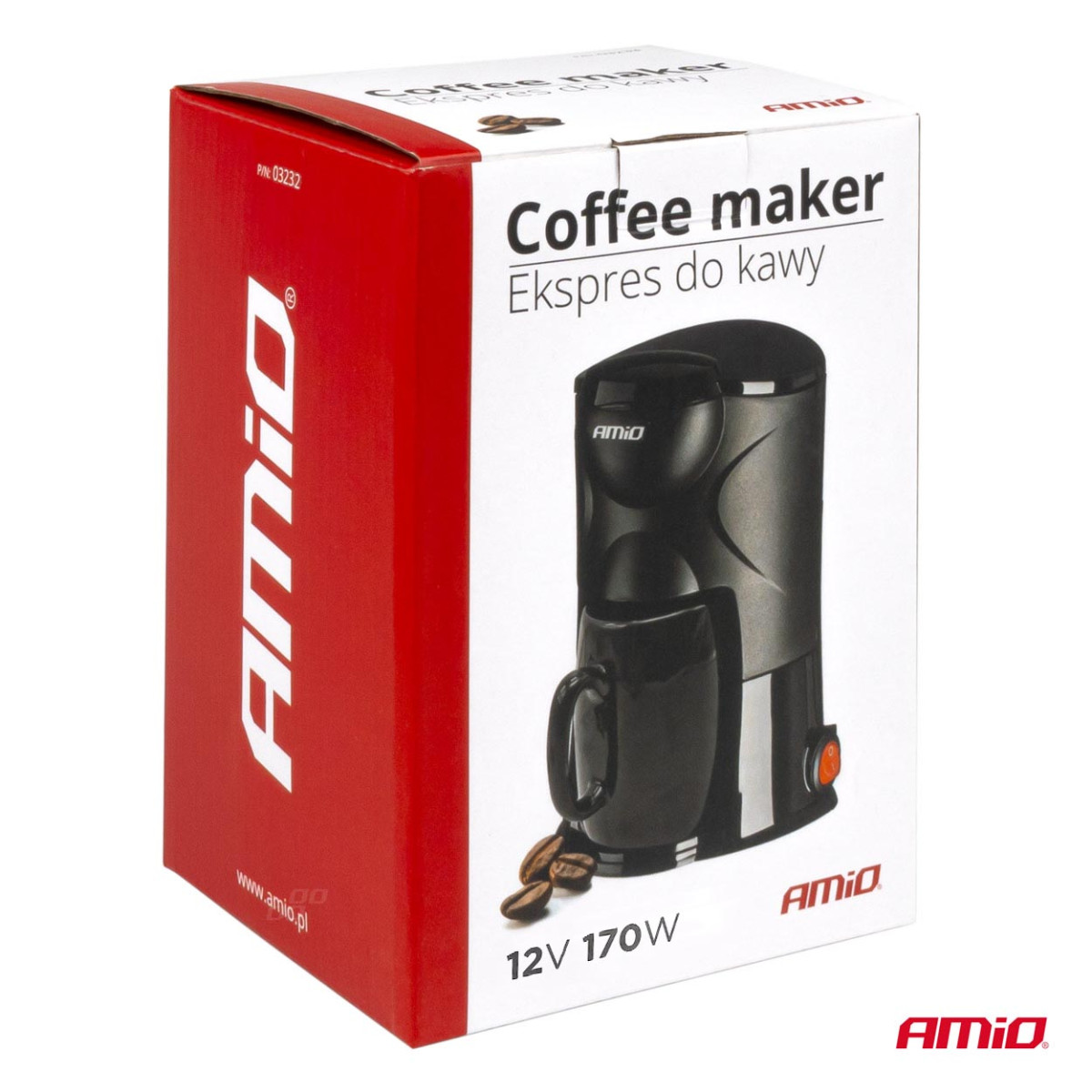 Car coffee maker, 150ml 12V 170W