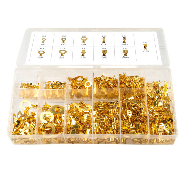 Automotive electrical connector set 750 pcs., AMIO-03032