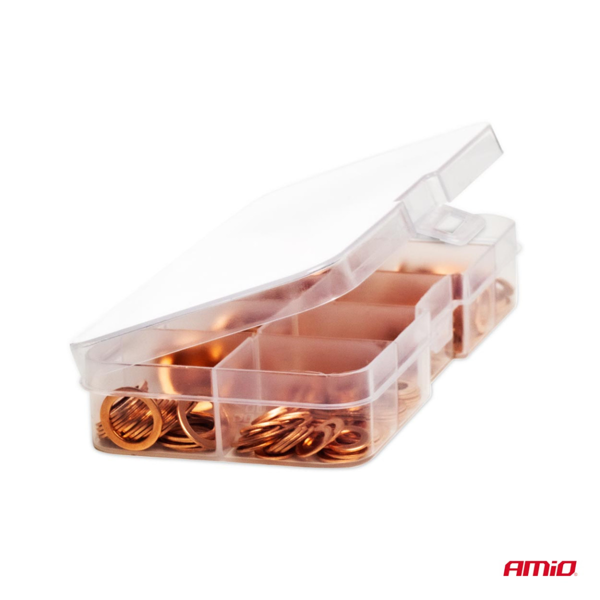 Copper gasket set, 200 pcs. AMIO-03108