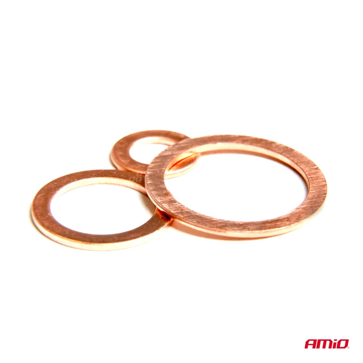 Copper gasket set, 200 pcs. AMIO-03108