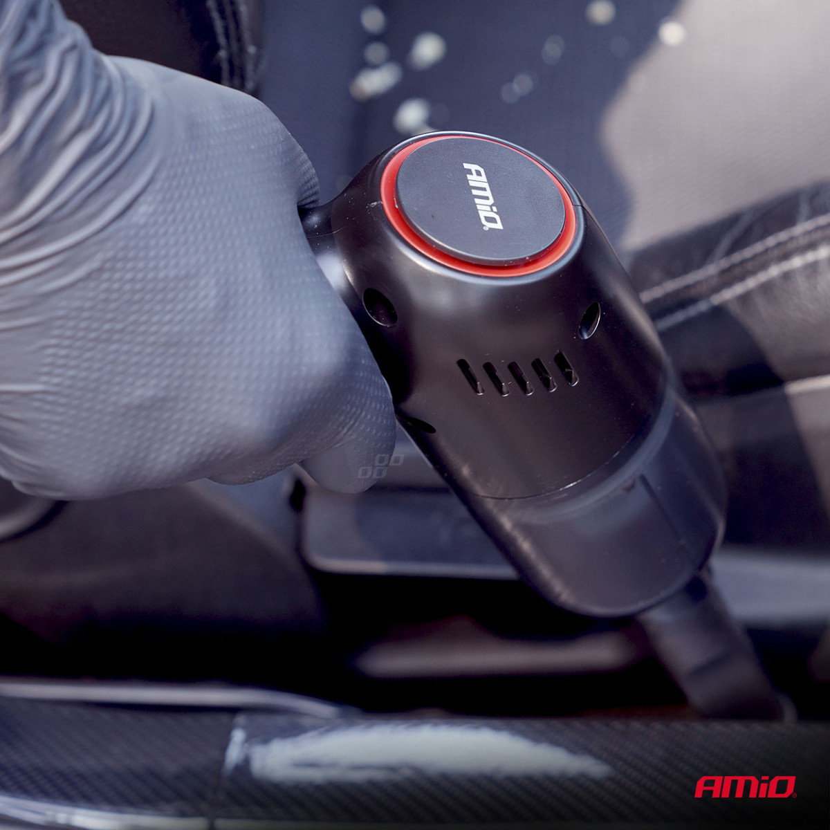 Cordless car vacuum cleaner 70 W, 11 kPa, USB-C, with HEPA filter, VC-08 AMIO-04416