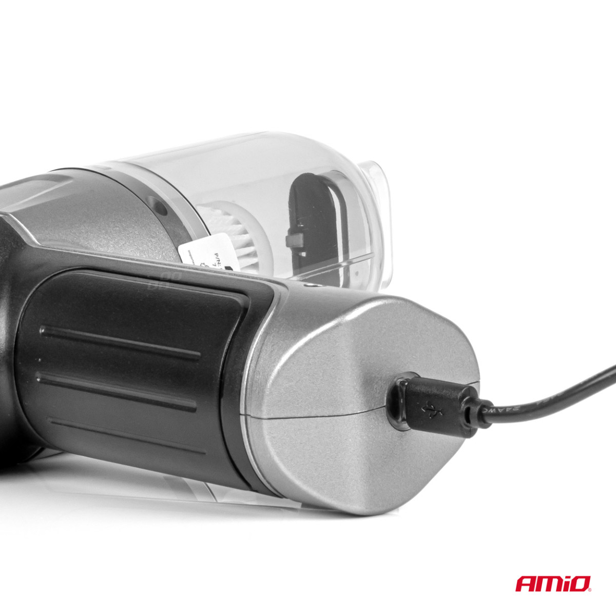 Cordless car vacuum cleaner 70 W, 4000 mAh, with HEPA filter, 11 kPa AMiO-03693