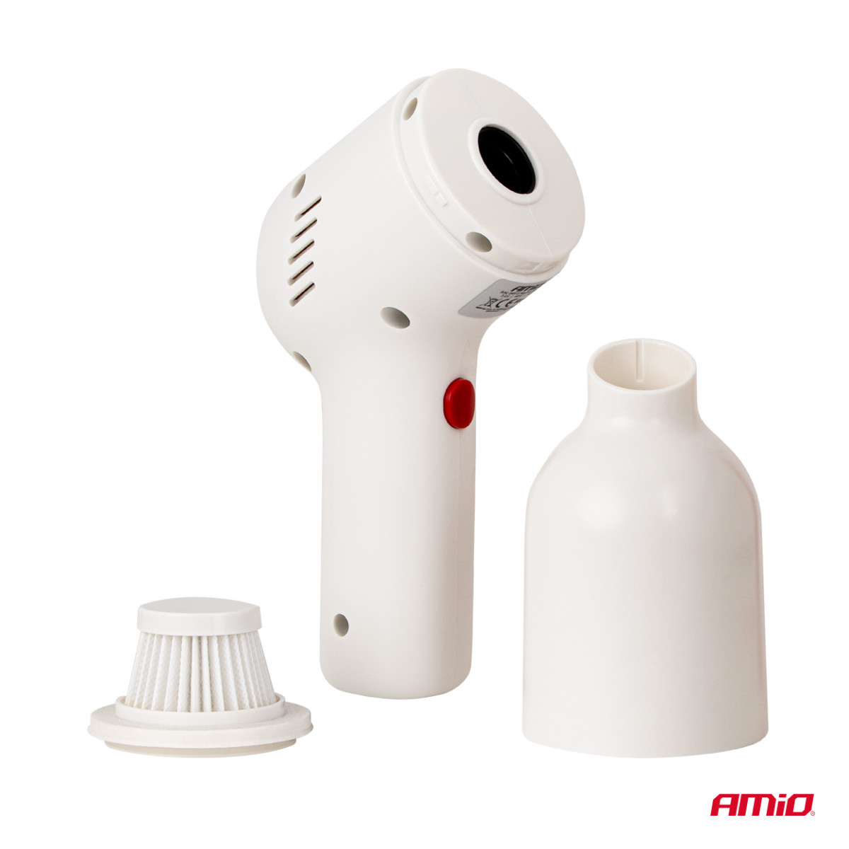 Cordless car vacuum cleaner 40 W, 4.5 kPa, USB-C, with HEPA filter, VC-07 AMIO-04415