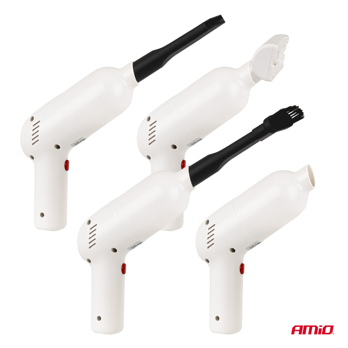 Cordless car vacuum cleaner 40 W, 4.5 kPa, USB-C, with HEPA filter, VC-07 AMIO-04415