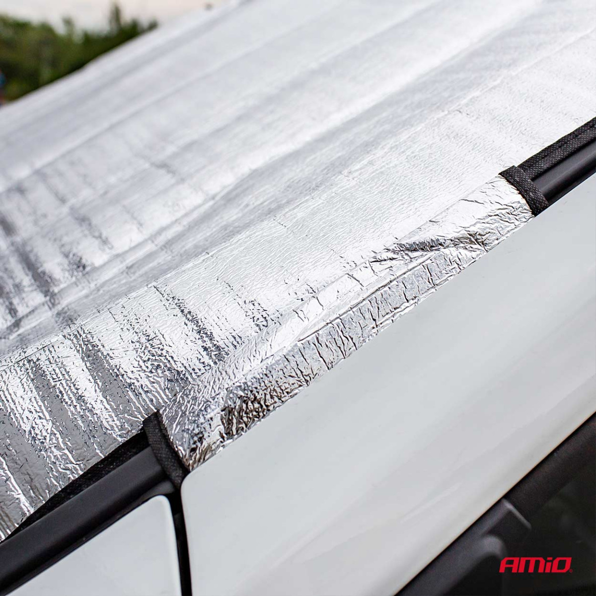 Universal windshield cover for summer/winter 175x90 cm AMIO-01390