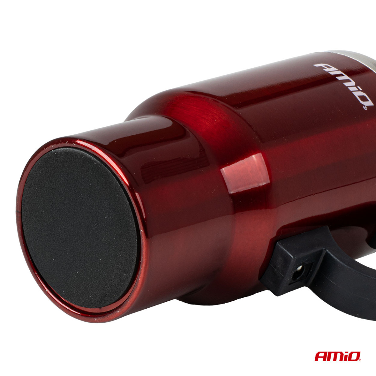 Car kettle-cup, 450 ml 12V, red, AMIO-02177