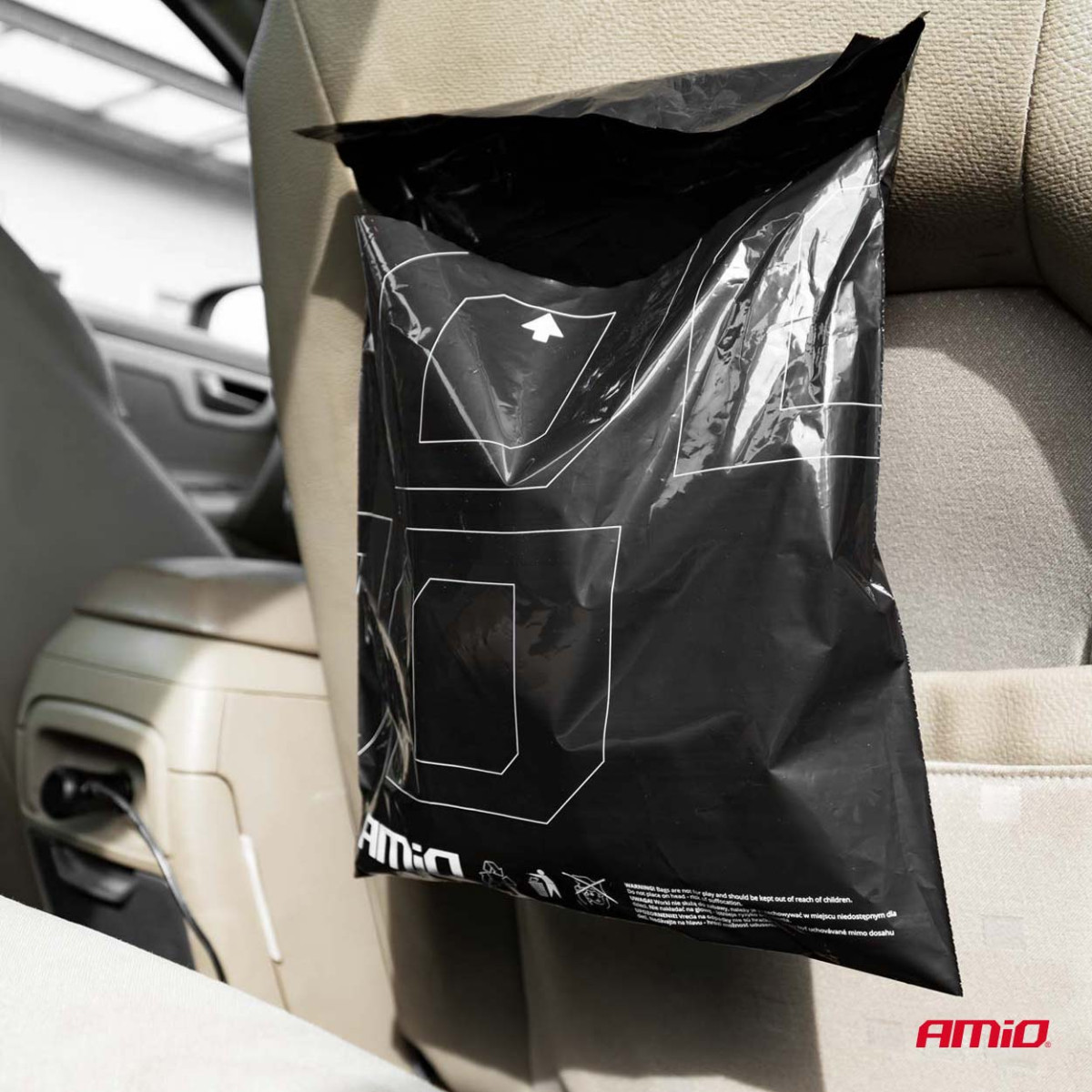 Garbage bags for cars, 25 pcs.