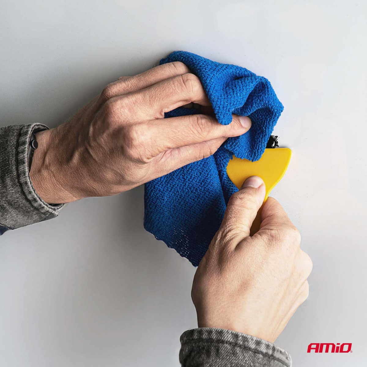 PDR kit set – for car body dent repair, 20 pcs. tips, AMIO-04598