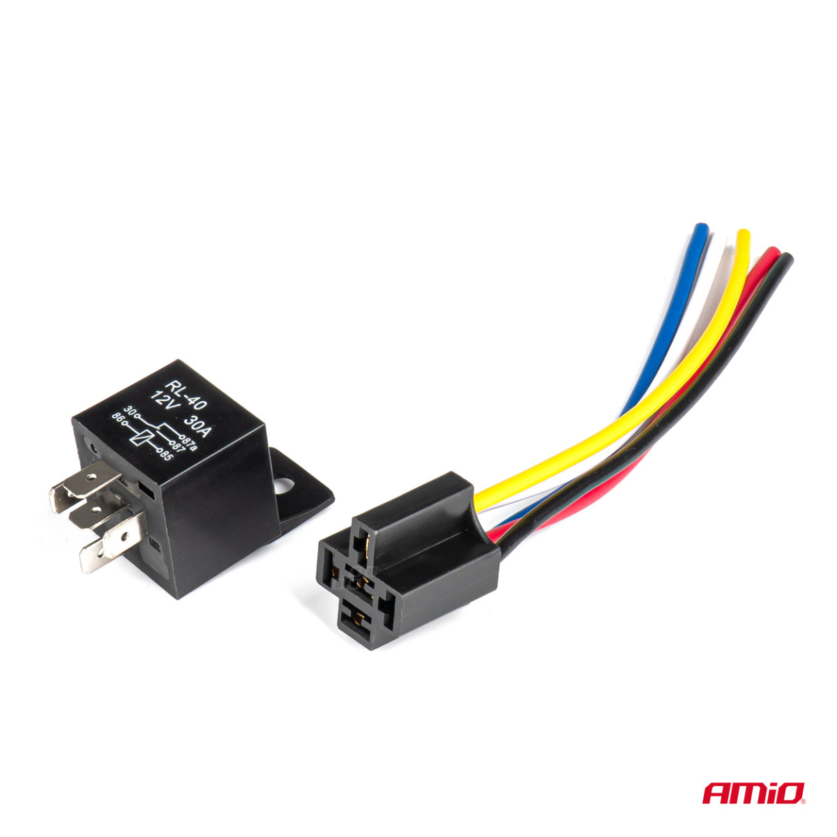 Daytime running lights LED with turn signal 2in1 PY21W AMIO-02451