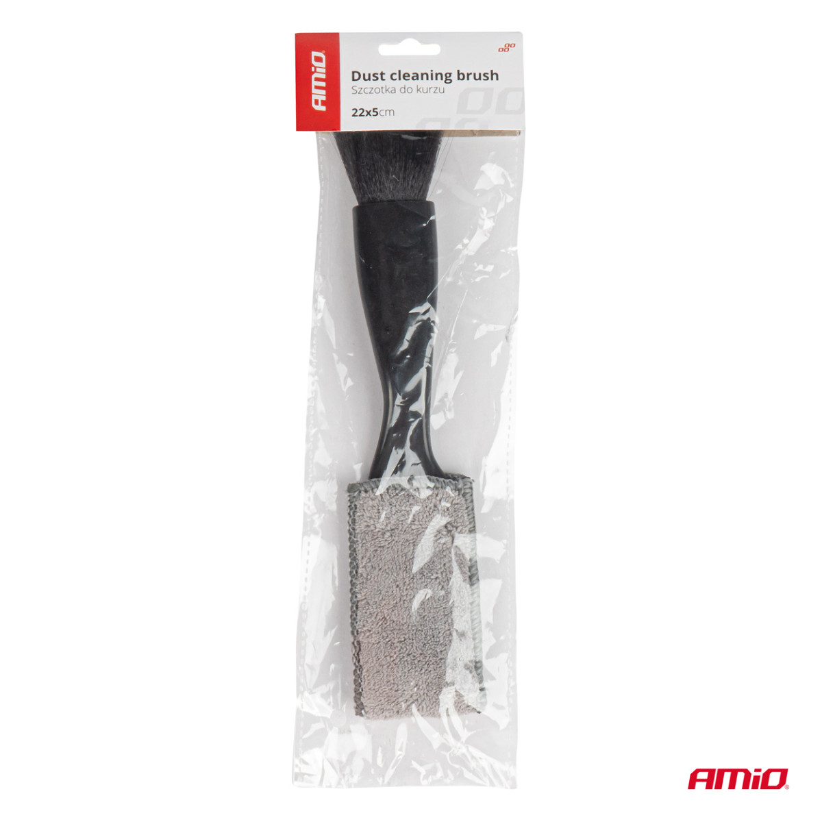 Microfiber brush for hard-to-reach places AMIO-03979