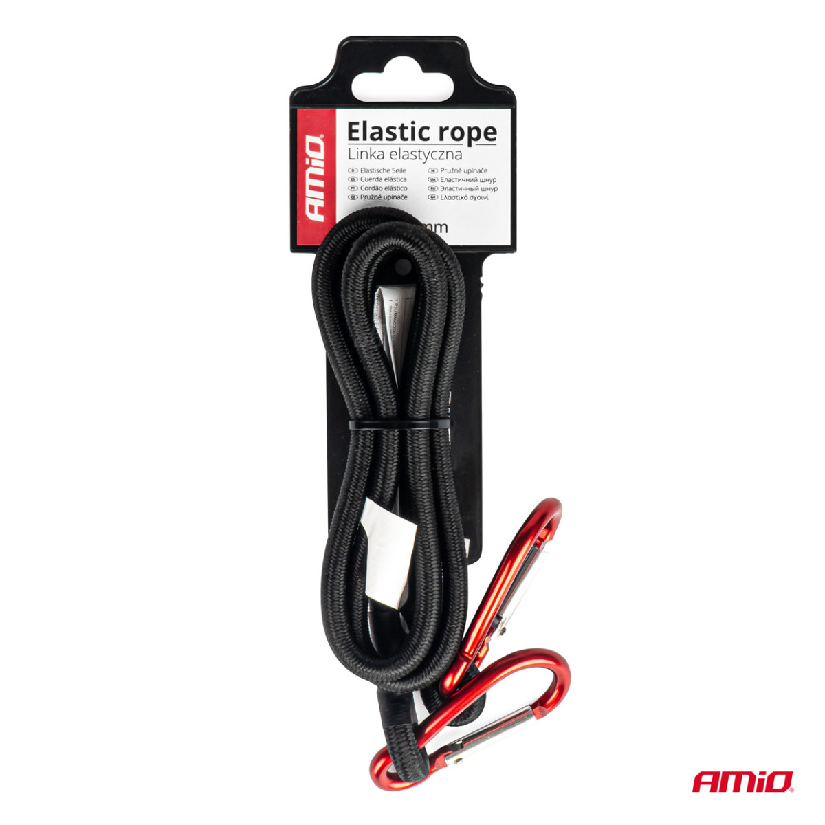 Elastic luggage strap 100 cm, Ø8 mm BSTRAP-07 AMIO-01152