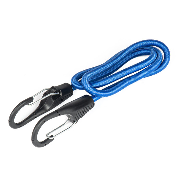 Elastic lashing rope with carabiners 60 cm × 8 mm, BSTRAP-19, AMIO-03372