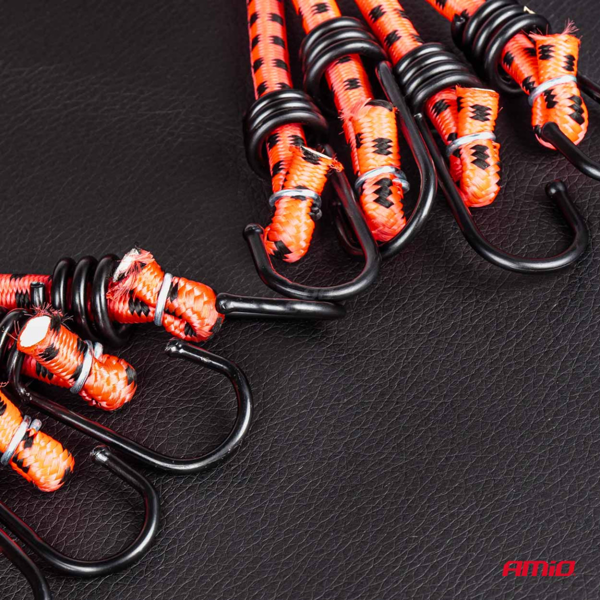 Elastic luggage strap, 8 prongs, 30 cm, Ø8 mm BSTRAP-01 AMIO-01146
