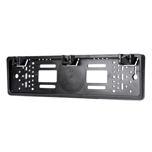 License plate frame with parking sensors 12V