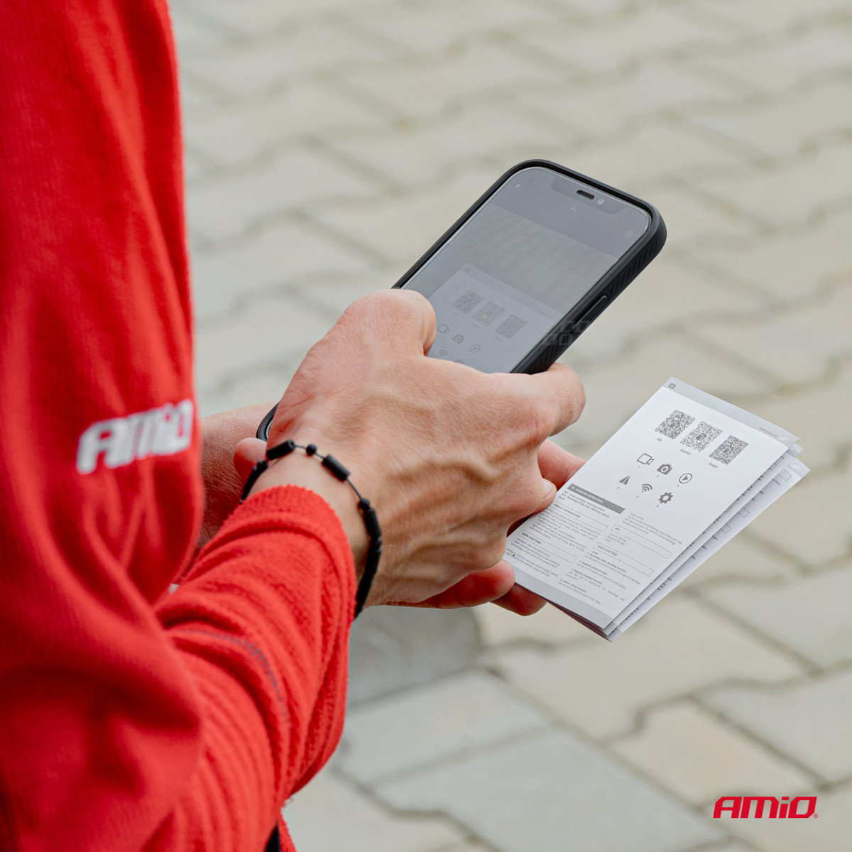 License plate frame with wireless reversing camera 12V