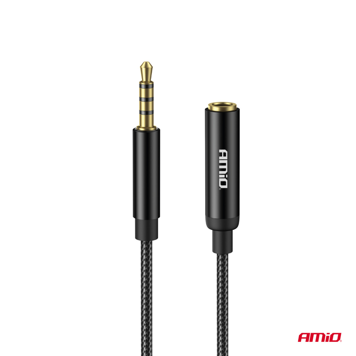 AUX 3.5 mm extension cable 2 m – male to female, AMIO-04296