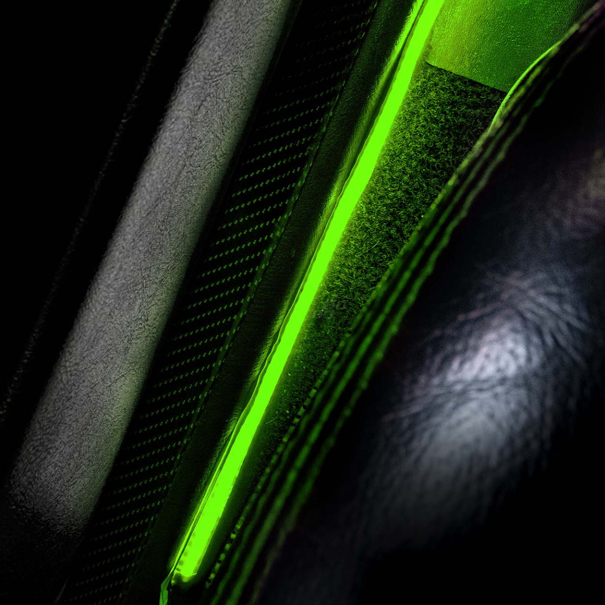 Flexible COB LED strips 2x30 cm 12V, green