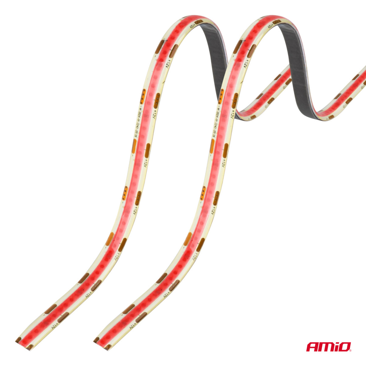Flexible COB LED strips 2x30 cm 12V, pink