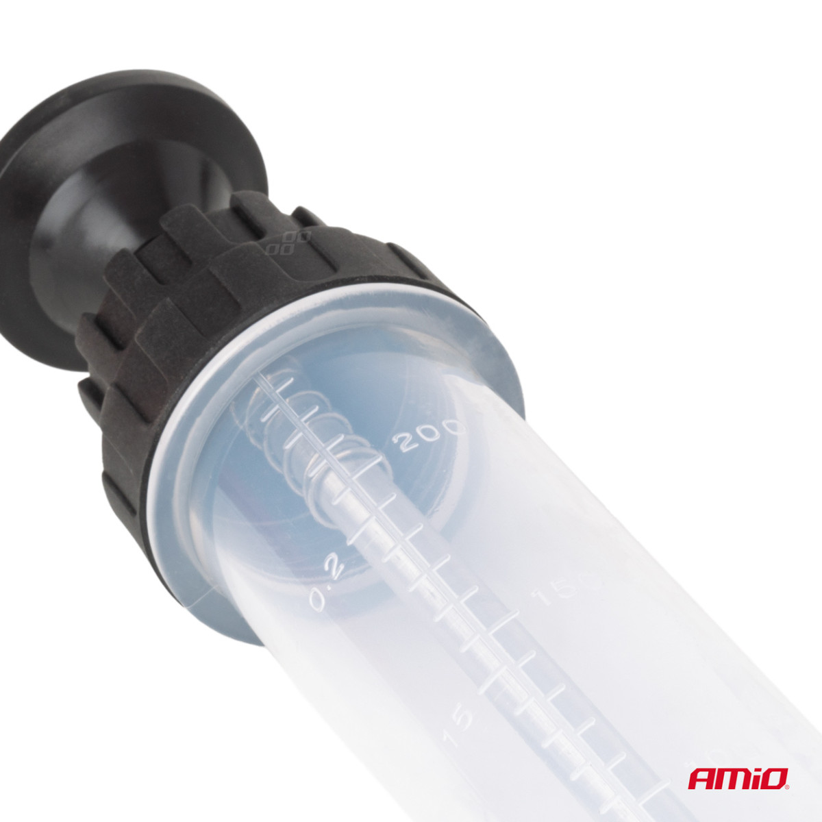 Liquid and oil extraction syringe 200 ml AMIO-03156