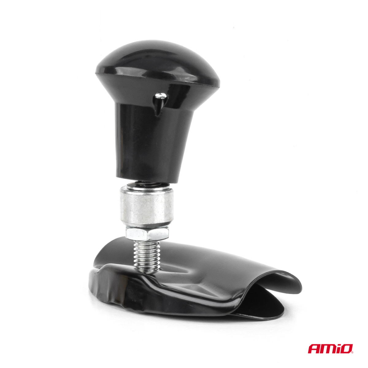 Folding steering wheel knob, black, AMIO-04973