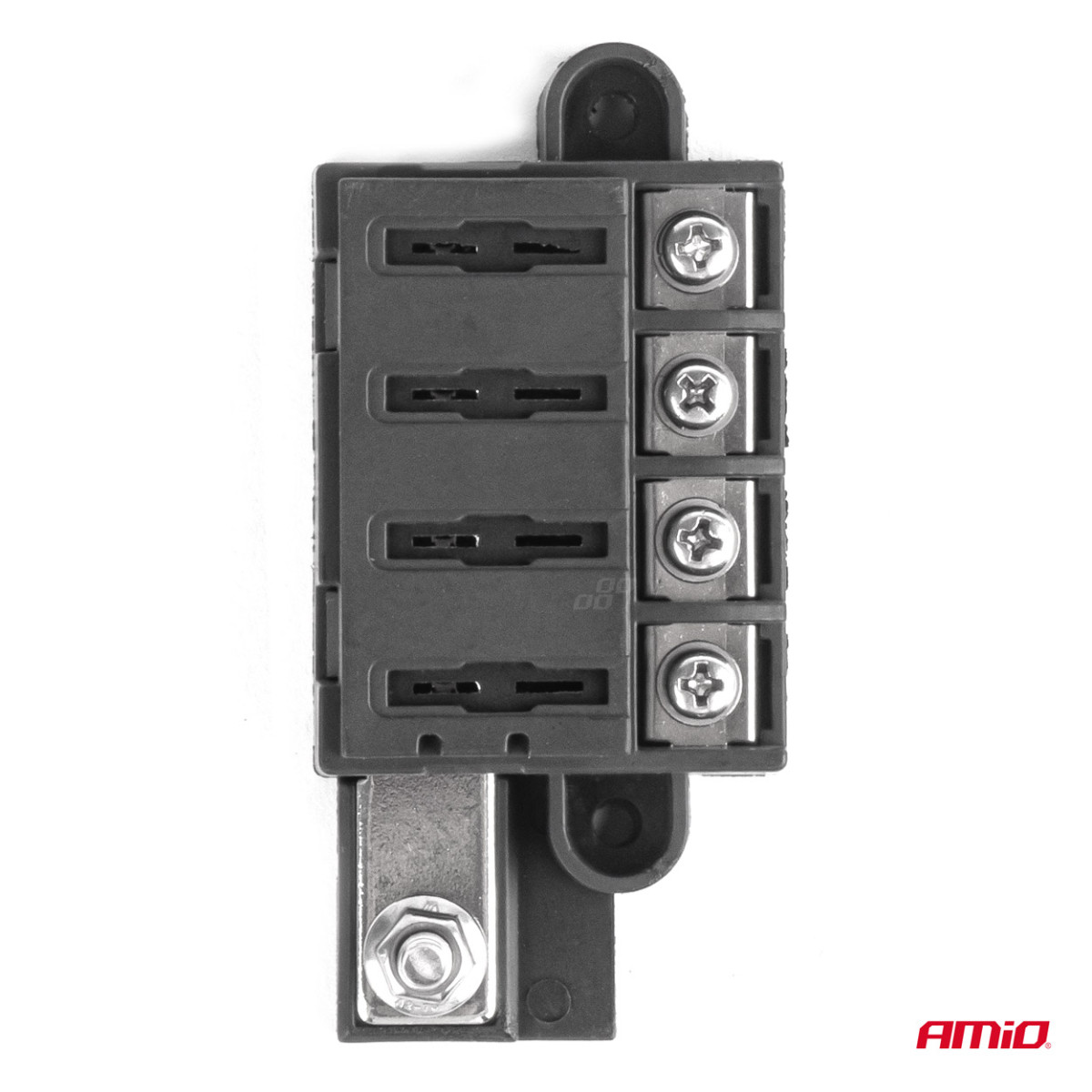 Fuse box, 4-slot with screw terminals AMIO-03835