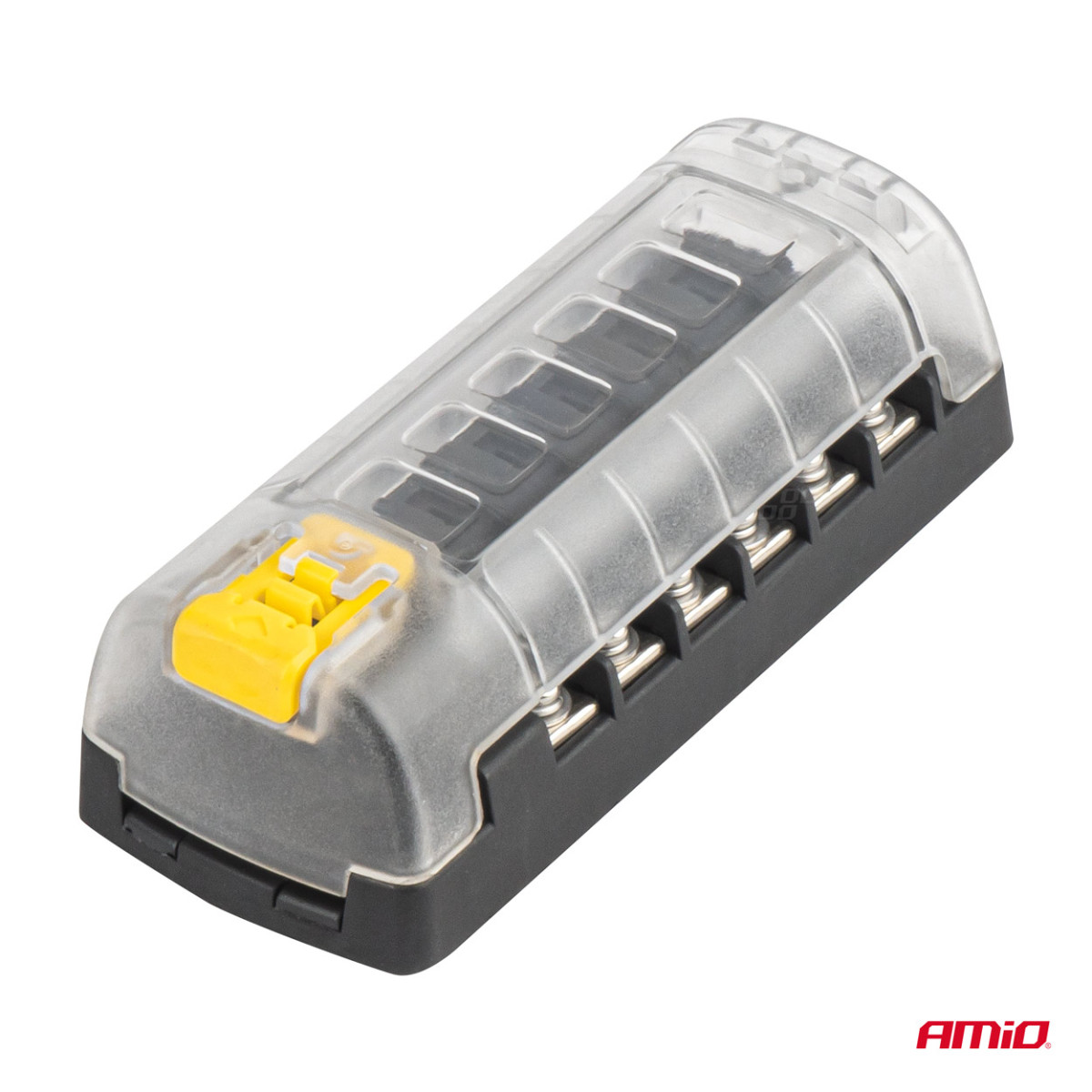 Fuse box, 6-slot with screw terminals AMIO-03836