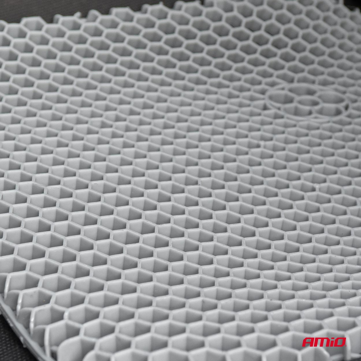 Gel seat cushion, 42.5x40 cm - gray