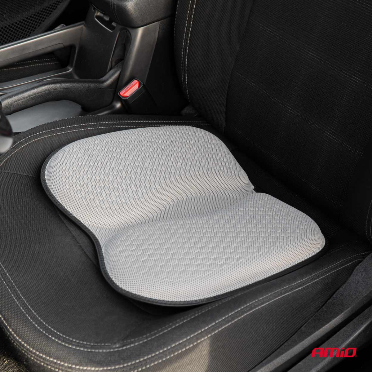 Gel seat cushion, 40x35 cm - gray