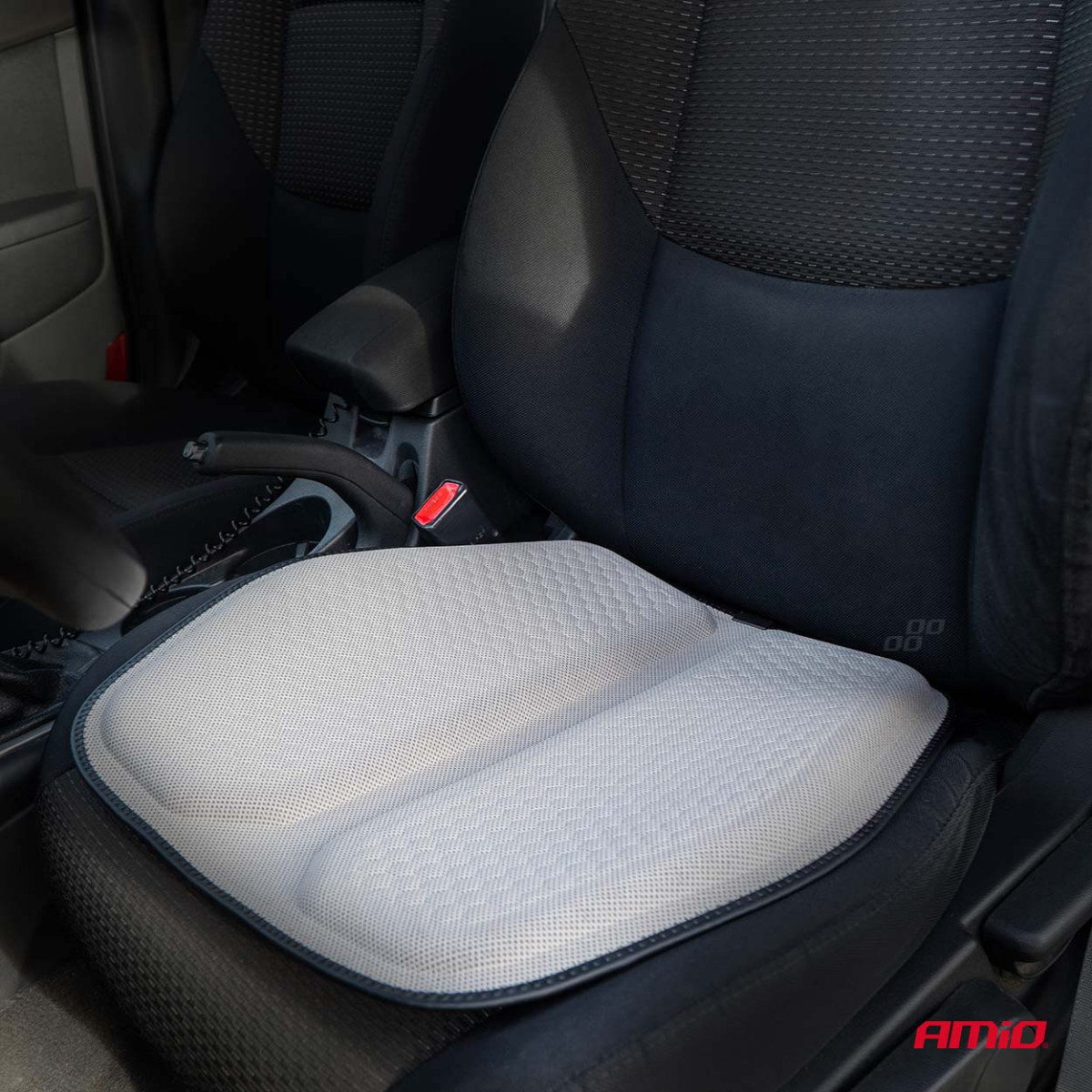 Gel seat cushion, 46x46 cm - gray