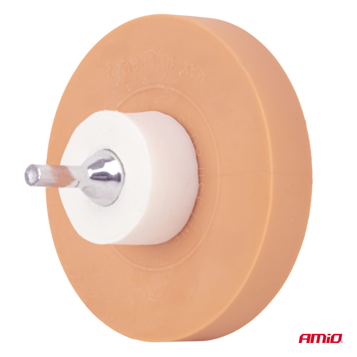 Rubber adhesive removal disc, 88 mm AMIO-04926