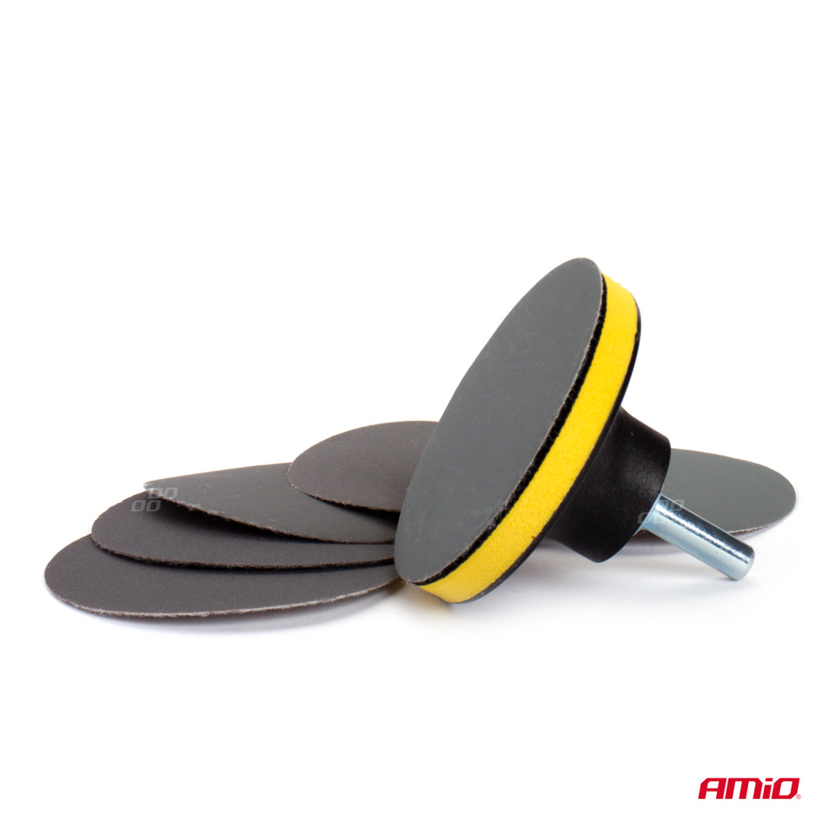 Headlight restoration kit, manual polishing AMIO-02892