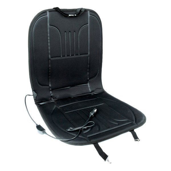 Heated seat mat 98 x 48 cm, 12V DC - black