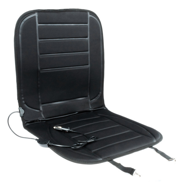 Heated seat mat 98 x 50 cm, 12V DC - black