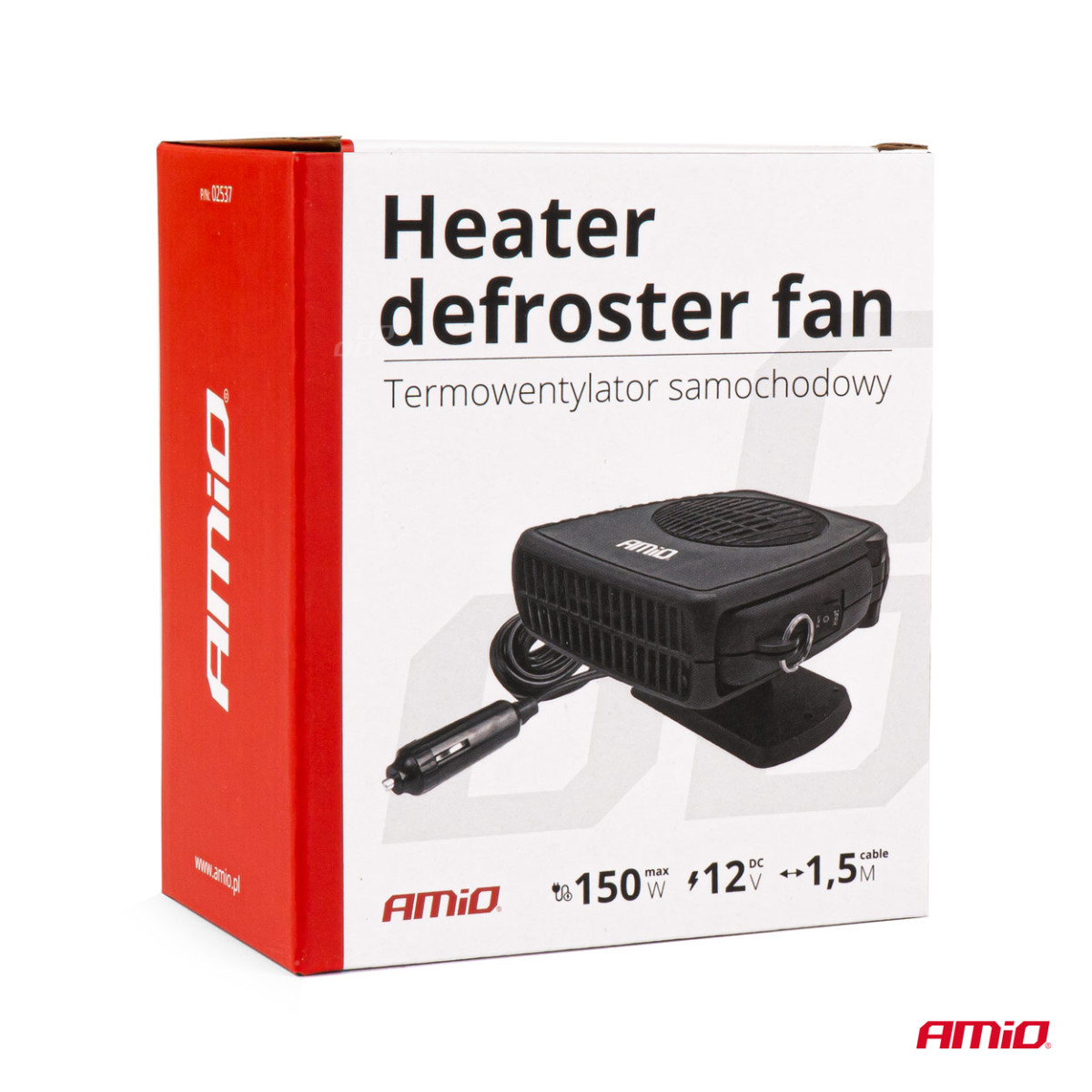 Car heater with fan 12V 150W AMIO-02537