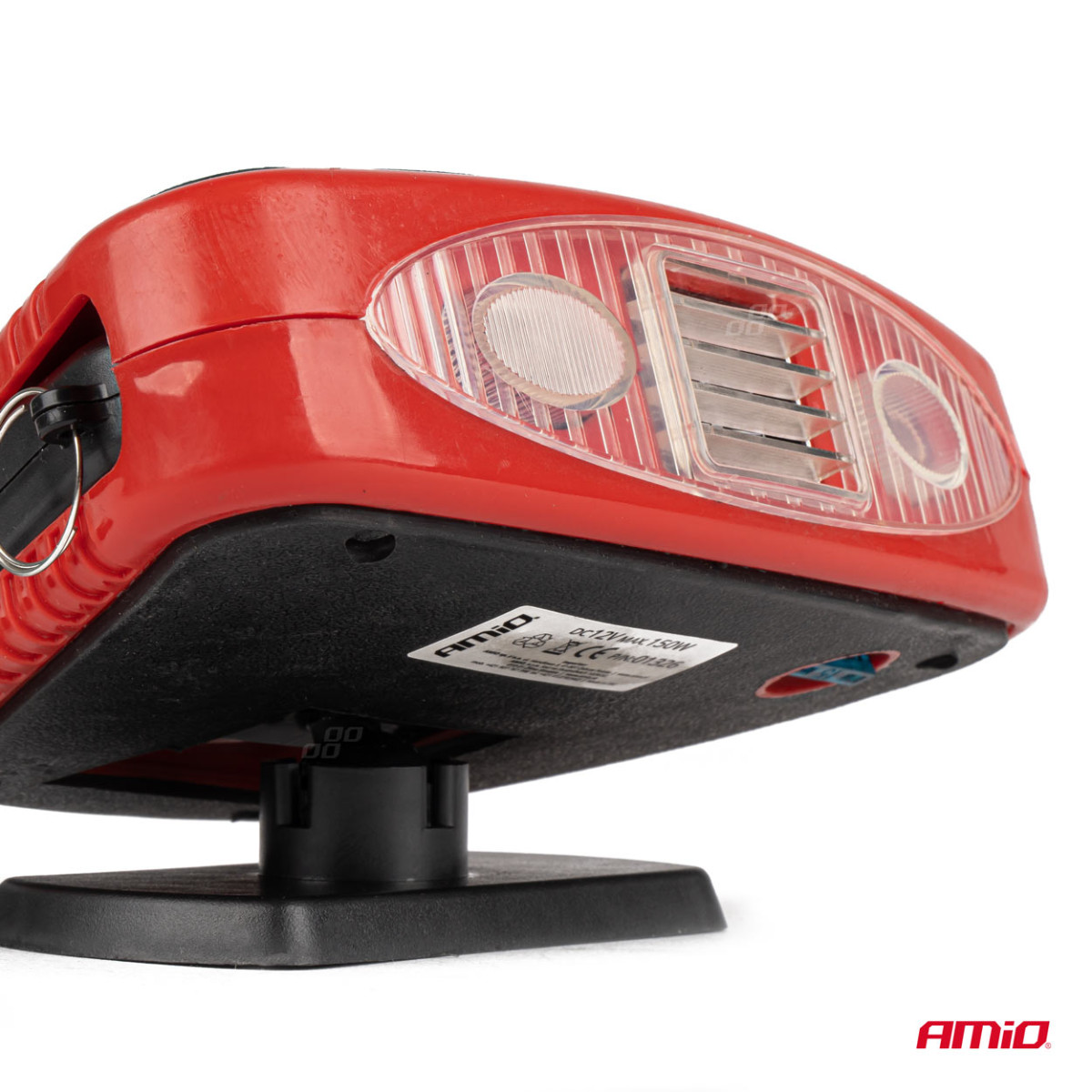 Car heater with fan and lamp, 12V