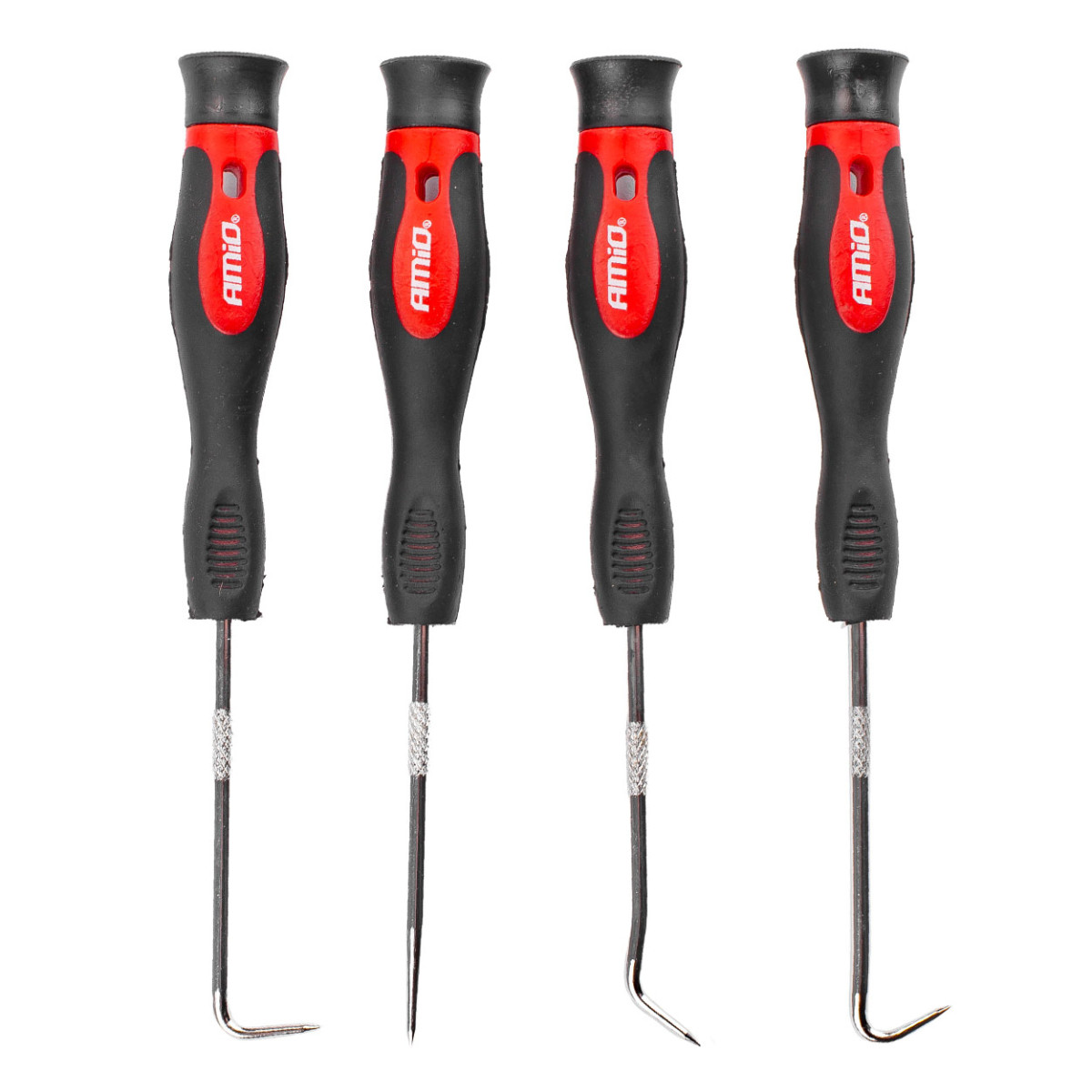 Hook screwdriver set, 4 pcs., AMIO-02828