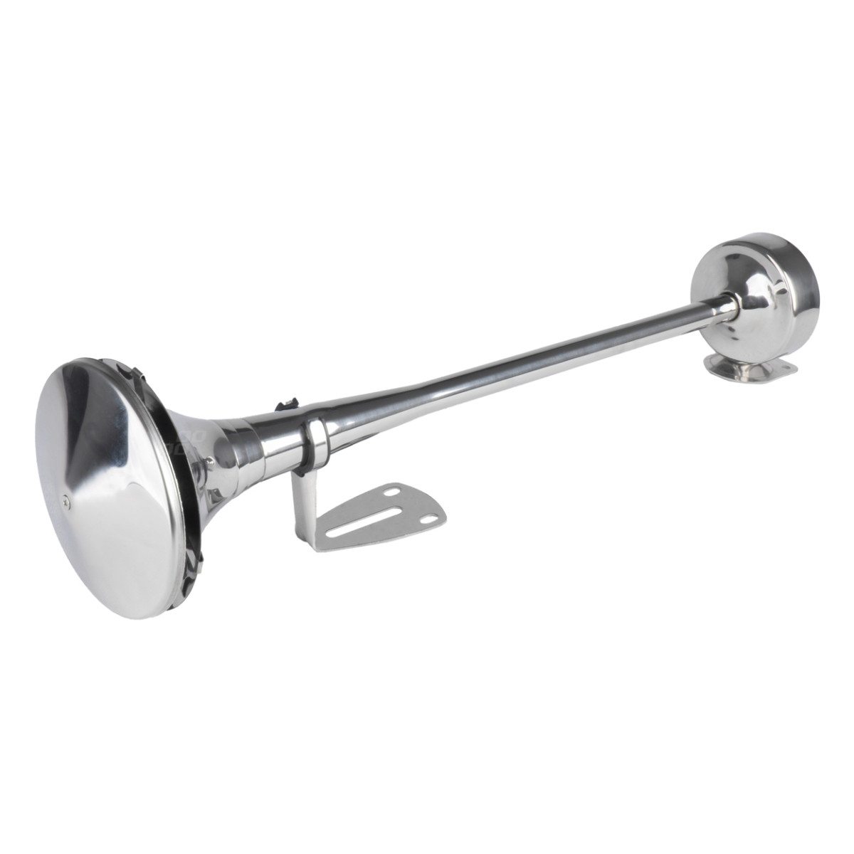 Horn – chrome, 520 mm, 115 dB, 12/24V, HighTone, AMIO-04077