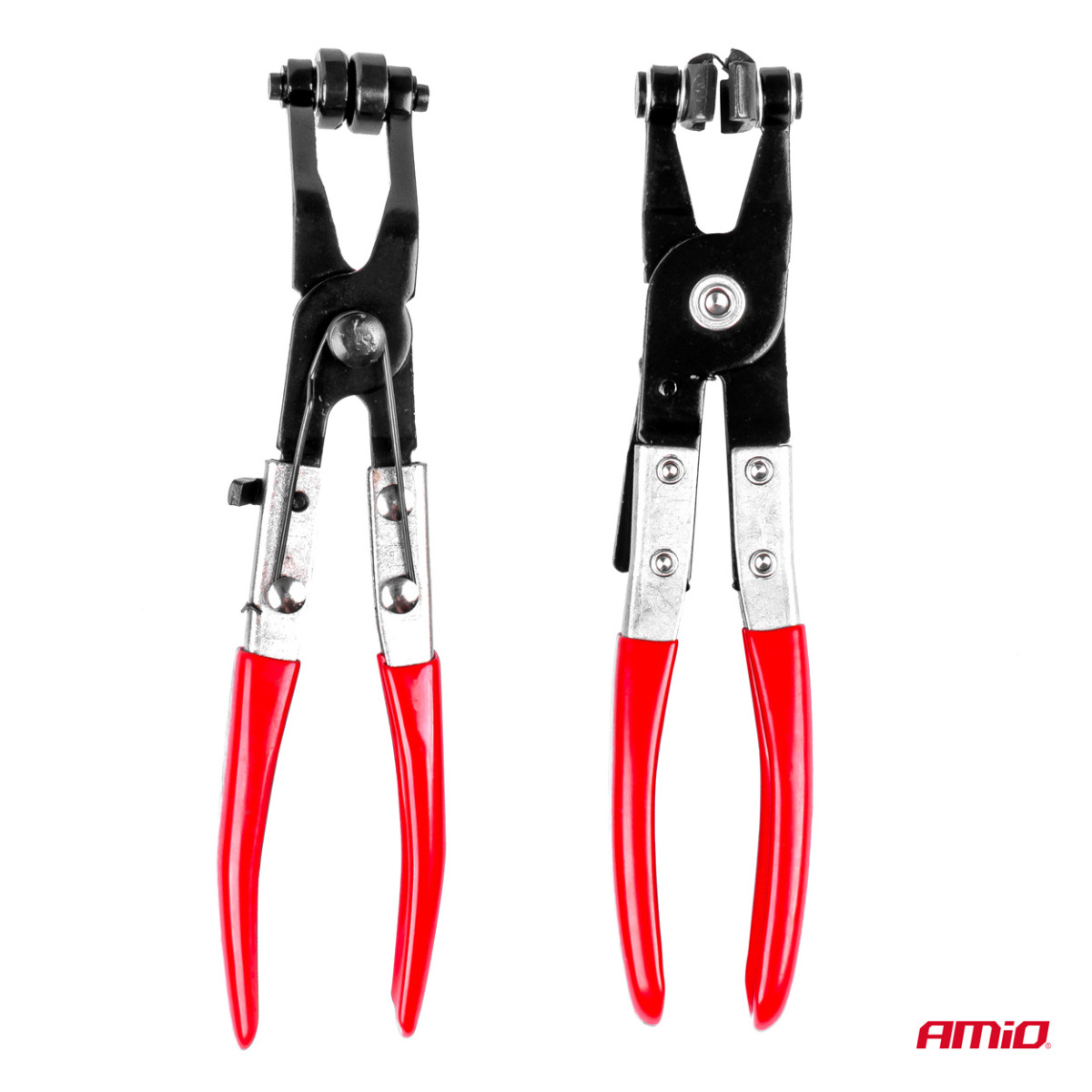 Hose clamp pliers, set of 9 pcs., AMIO-03230