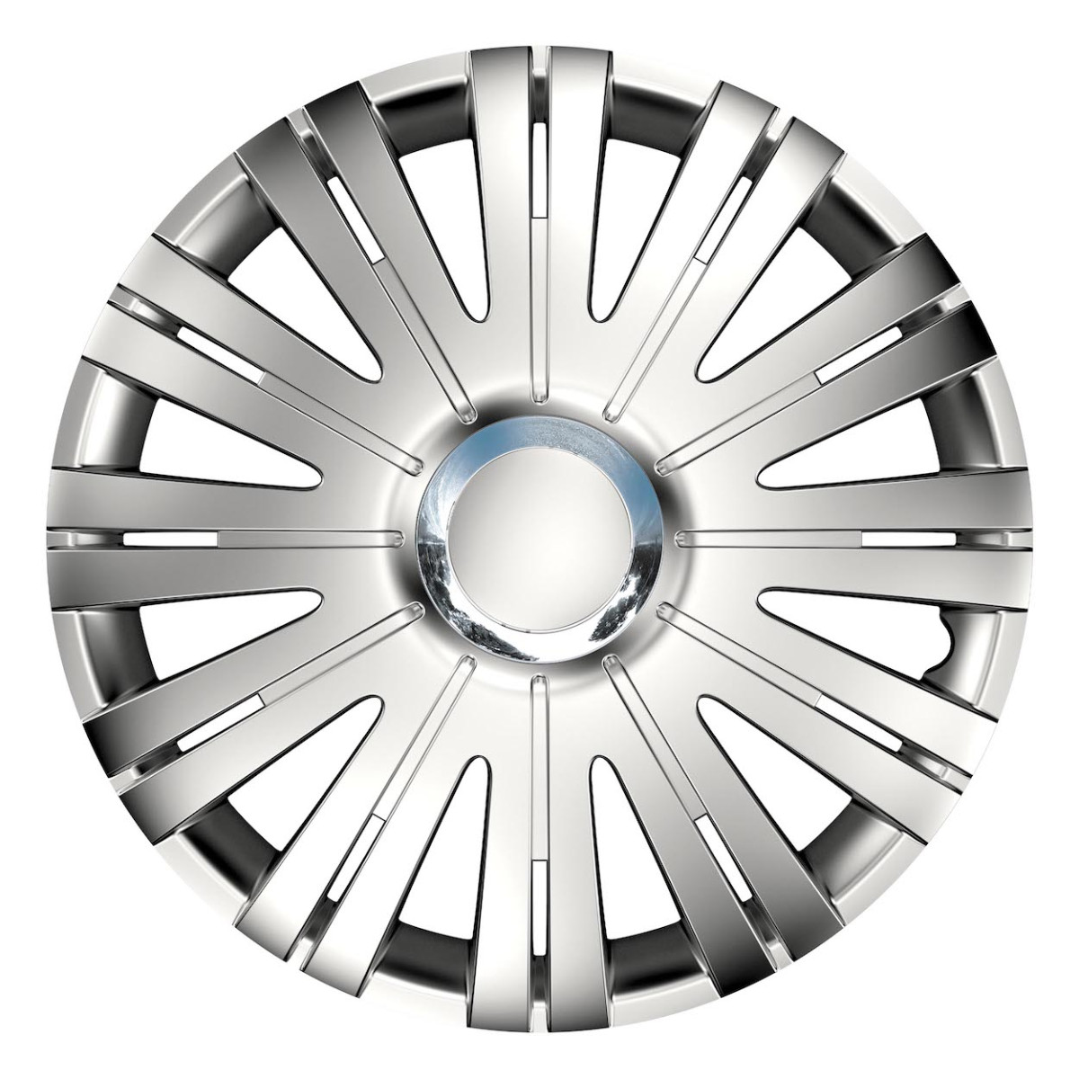 Wheel cover 1 pc. Active RC, silver 16"