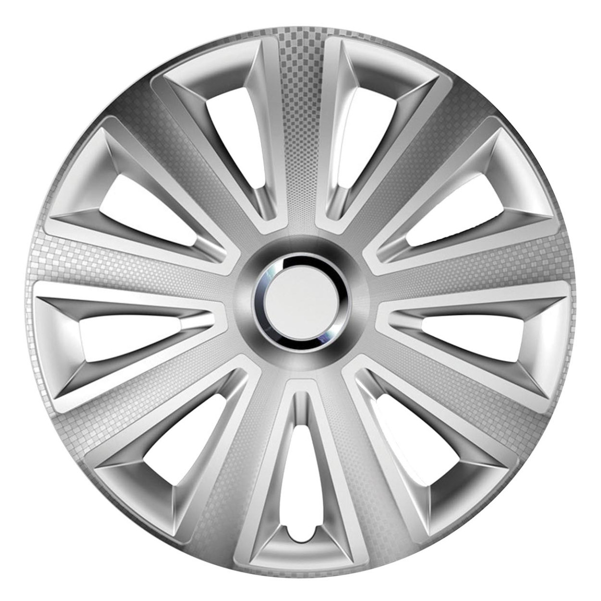 Wheel cover 1 pc. Aviator RC, Carbon silver 15"