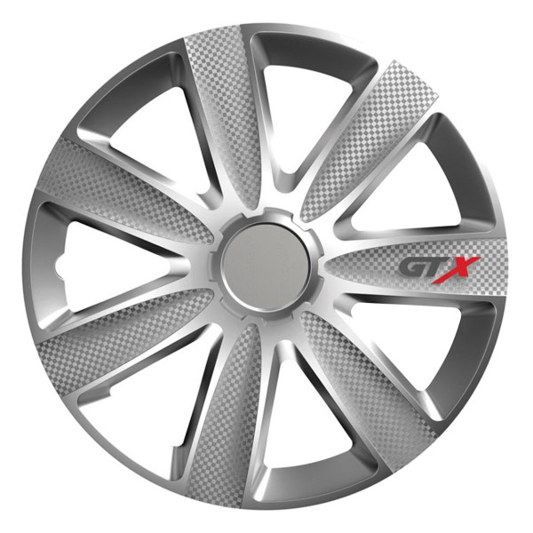 Wheel cover 1 pc. GTX, Carbon silver 17" Wheel cover 1 pc. GTX, Carbon silver 17"