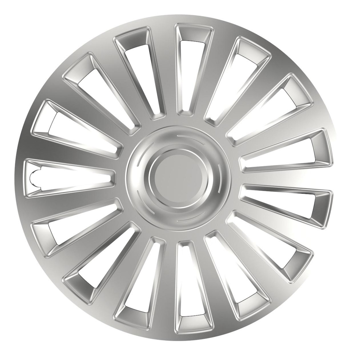 Wheel cover 1 pc. Luxury, silver 14"