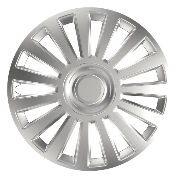 Wheel cover 1 pc. Luxury, silver 15"