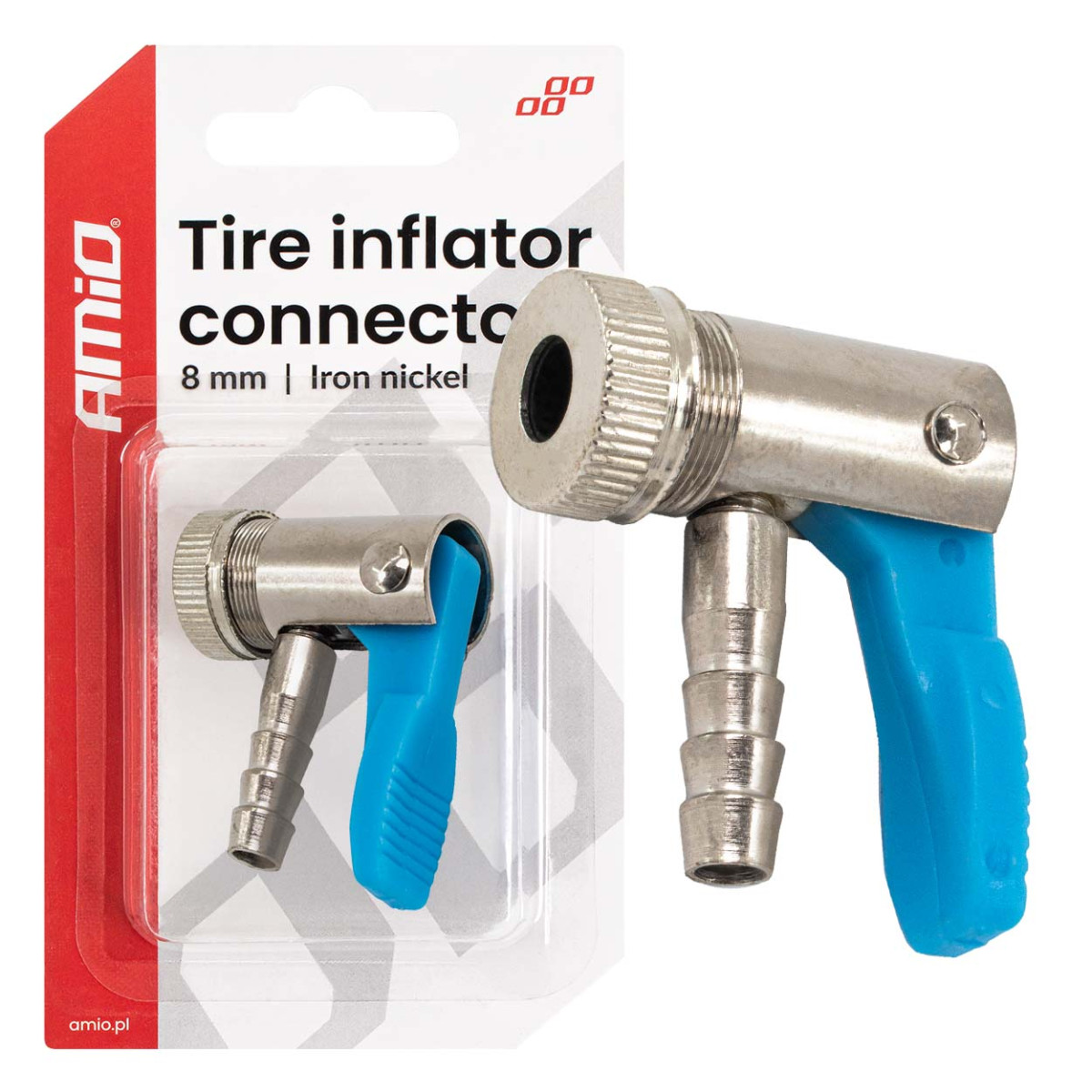 Compressor adapter 8 mm AMIO-04498