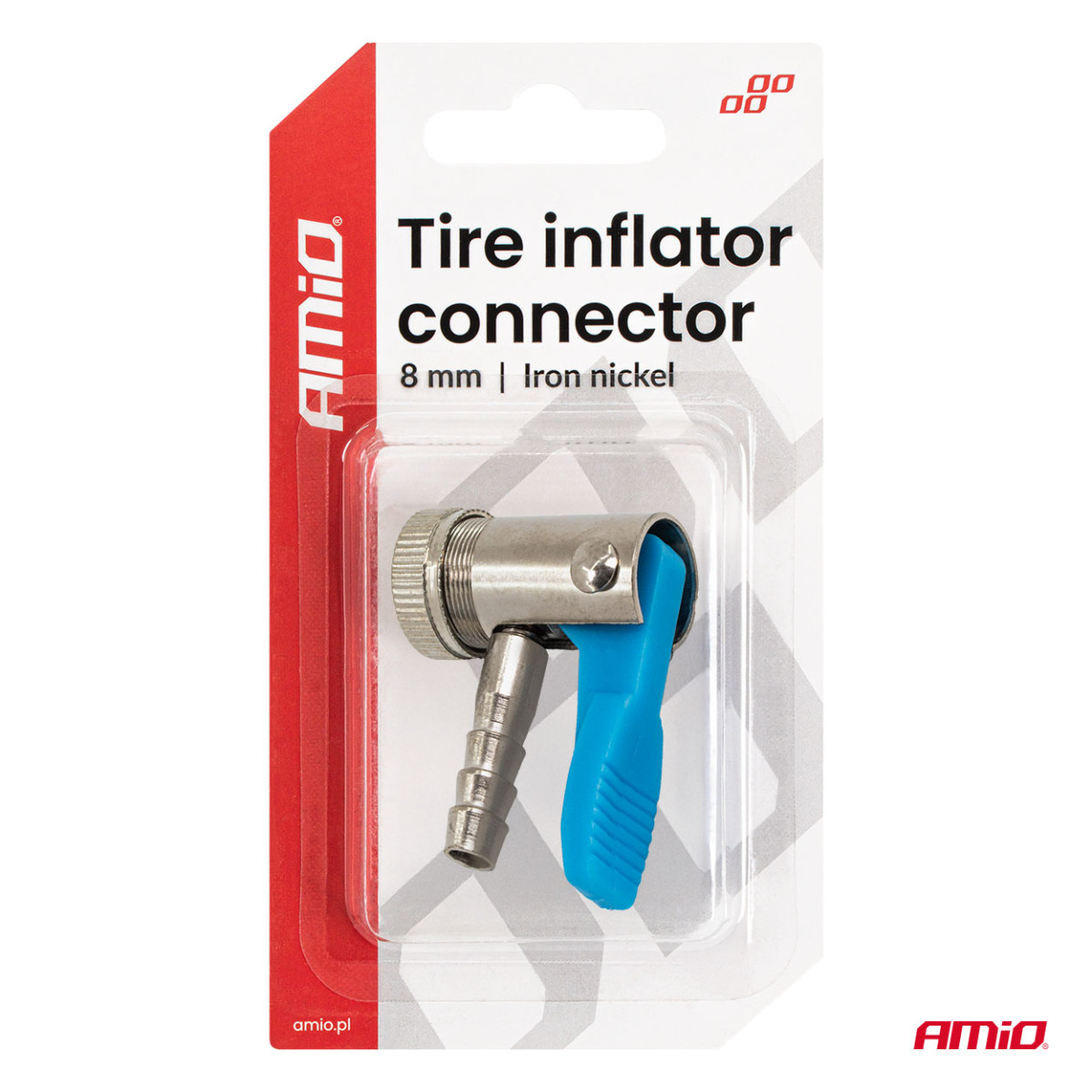 Compressor adapter 8 mm AMIO-04498