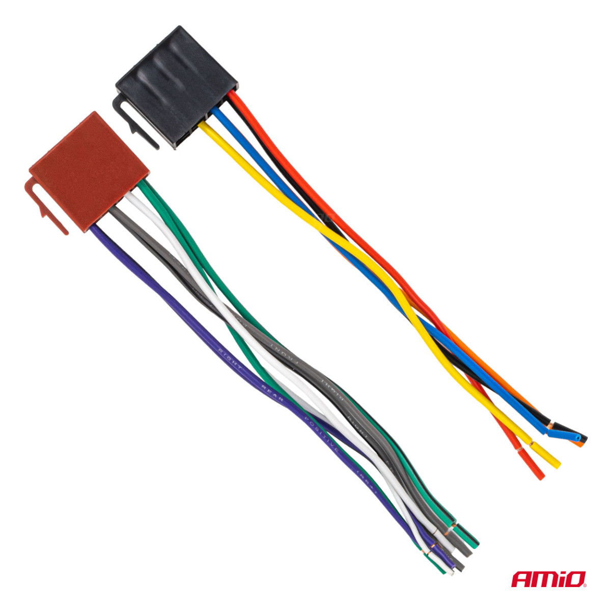 ISO CCA 5A 12V female connector, AMIO-04444