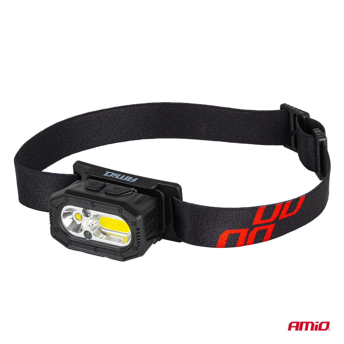 Rechargeable LED headlamp XPG+COB 1000mAh AMIO-04663