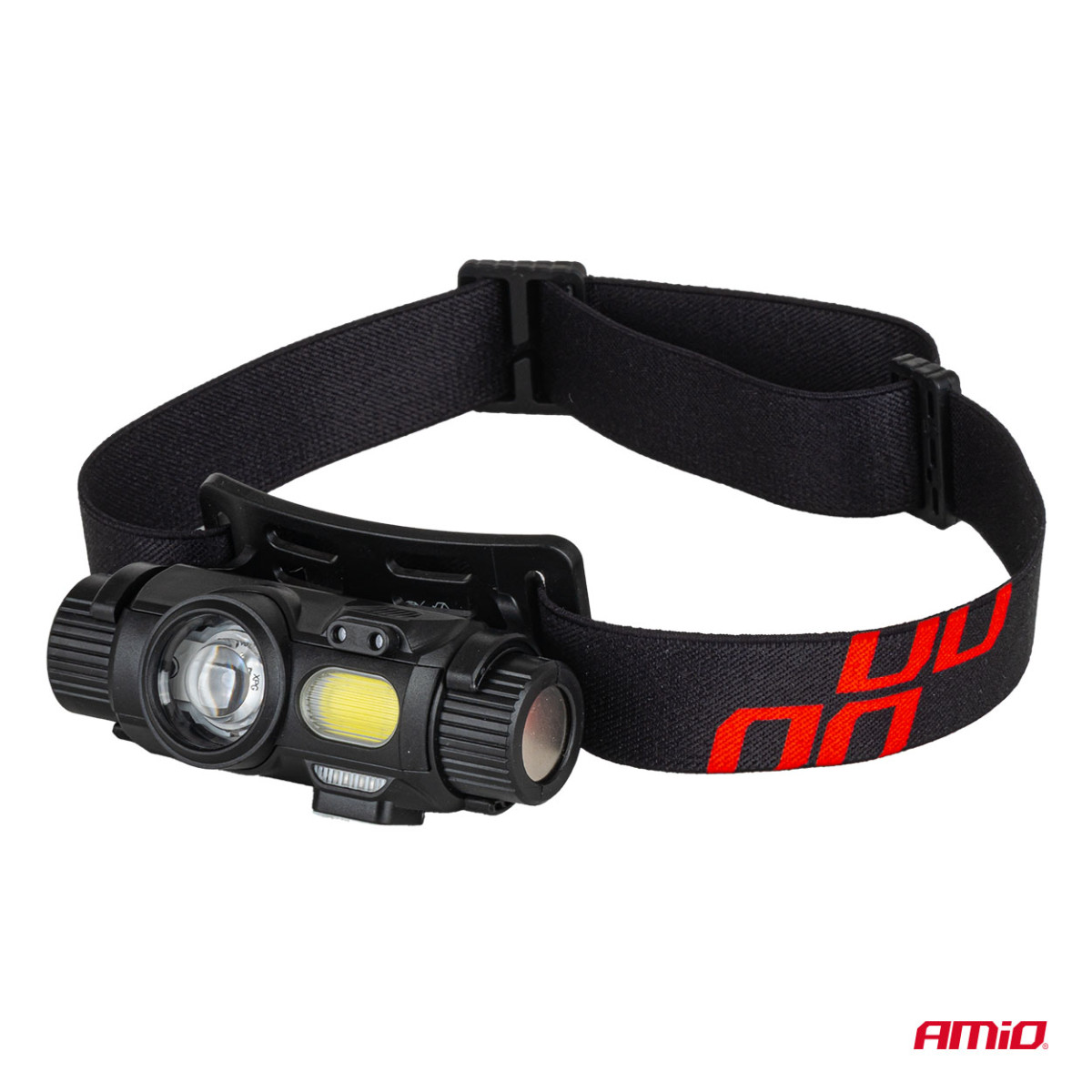 Rechargeable LED headlamp XPG+COB 1200mAh AMIO-04662