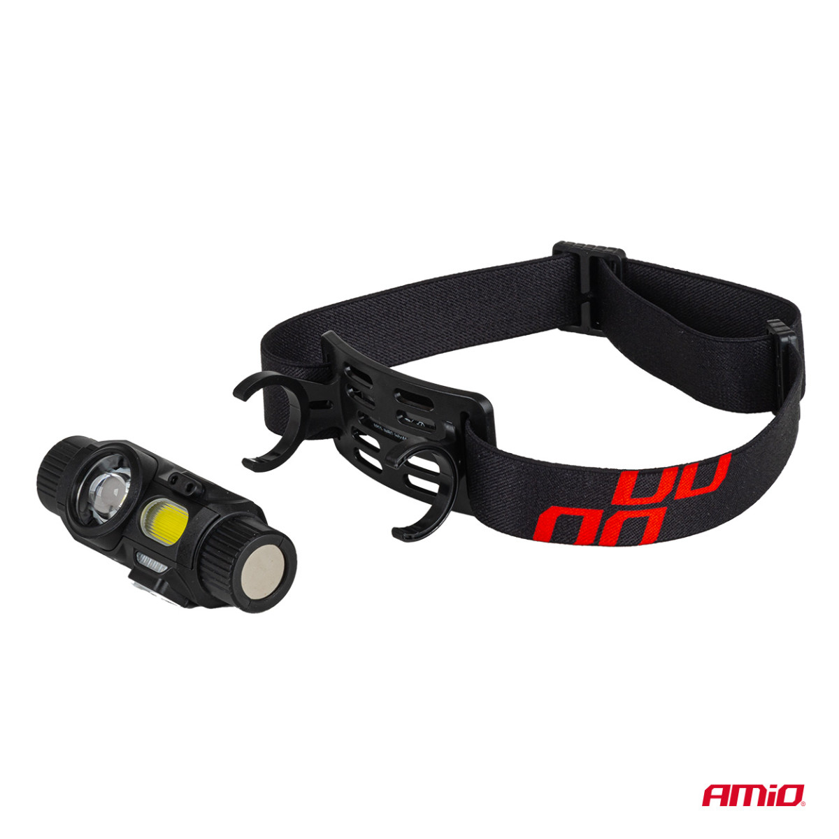Rechargeable LED headlamp XPG+COB 1200mAh AMIO-04662